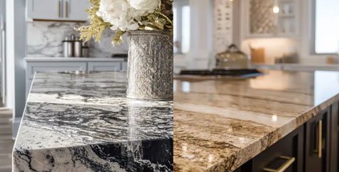 Granite Countertop Installation and Utility Tile Cladding Bengaluru